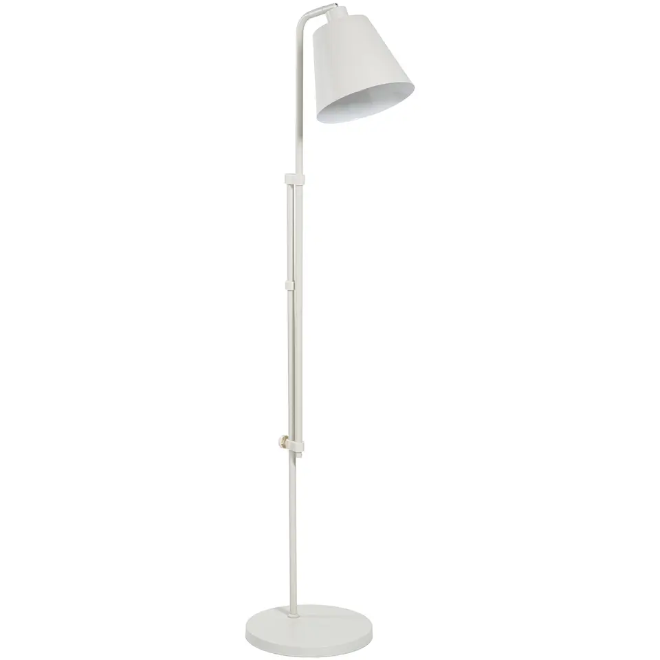 Vloerlamp Xemm - beige metaal - E27 - 110x30xØ25 cm