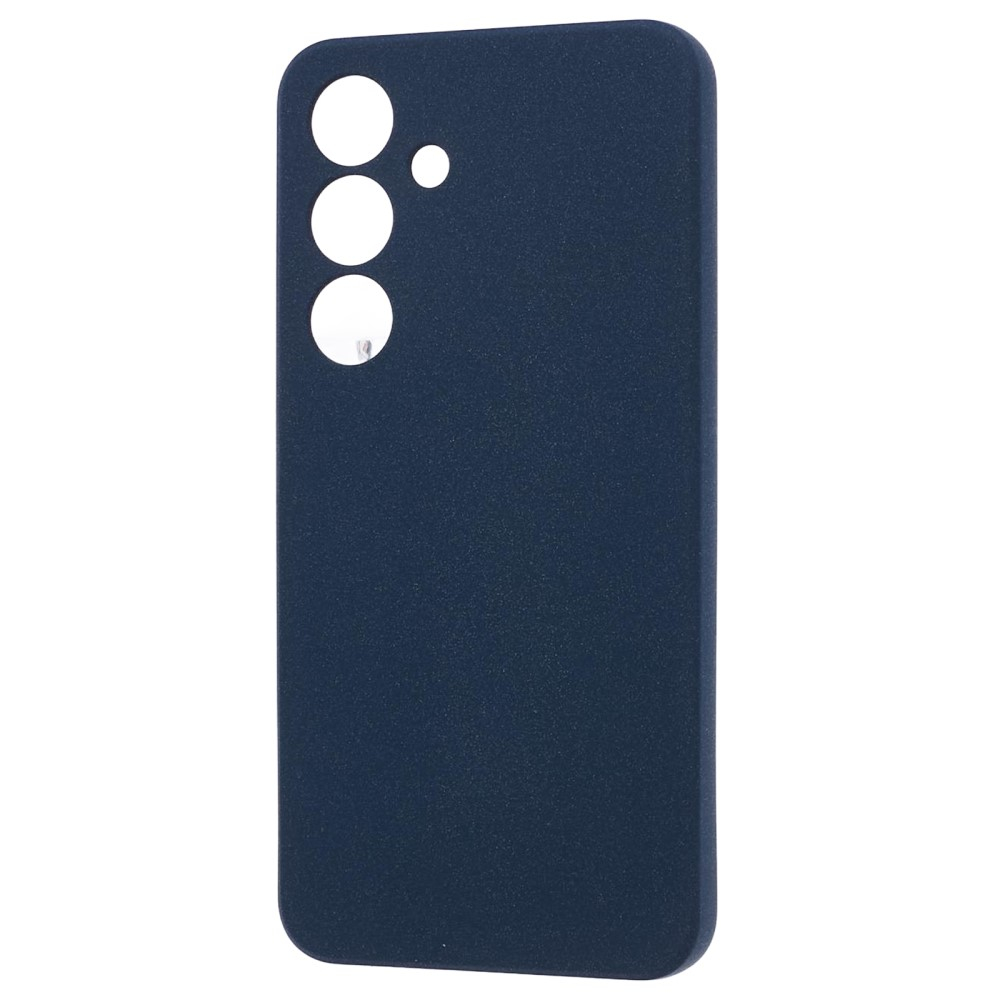 Samsung Galaxy S24 Gummi Case Hülle mit Kameraschutz - Dunkelblau