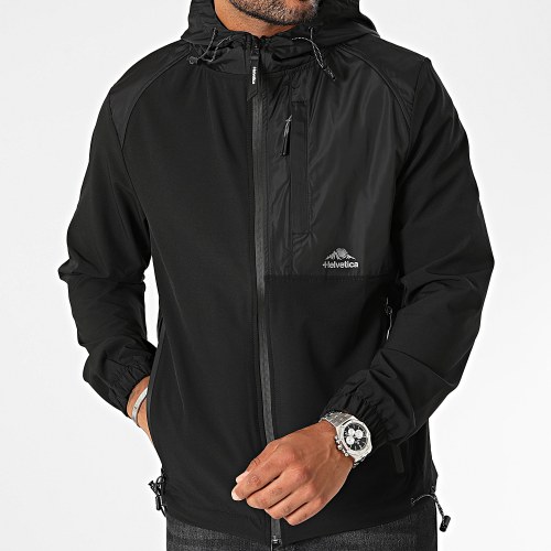 Veste Zippée Capuche Apollox Toronto Noir