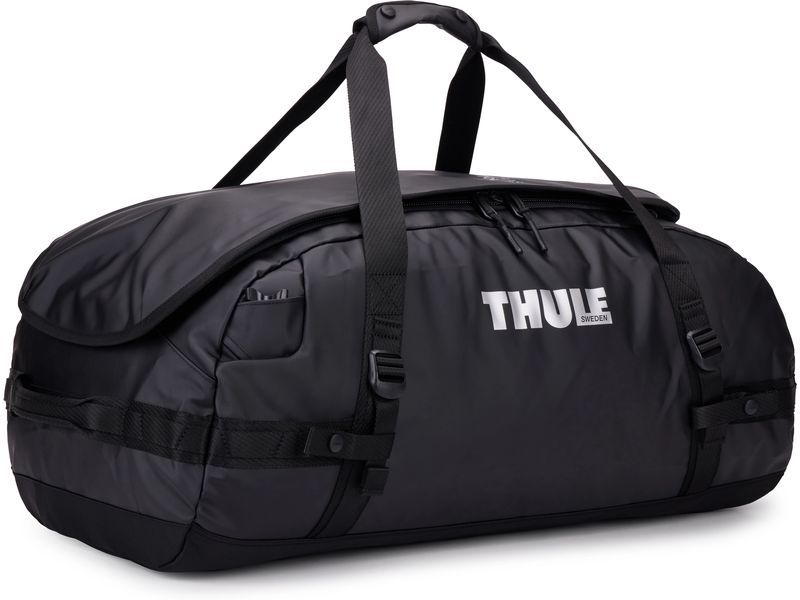 Thule Duffle Bag Chasm 70 l, Black Reisetasche und Rucksack in einem