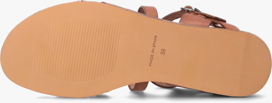 RED-RAG cognac red-rag sandalen 79542 tiny wedge