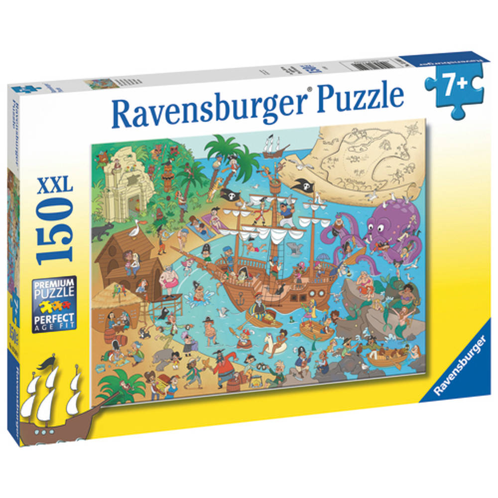 Ravensburger XXL puzzel Pirateneiland - 150 stukjes