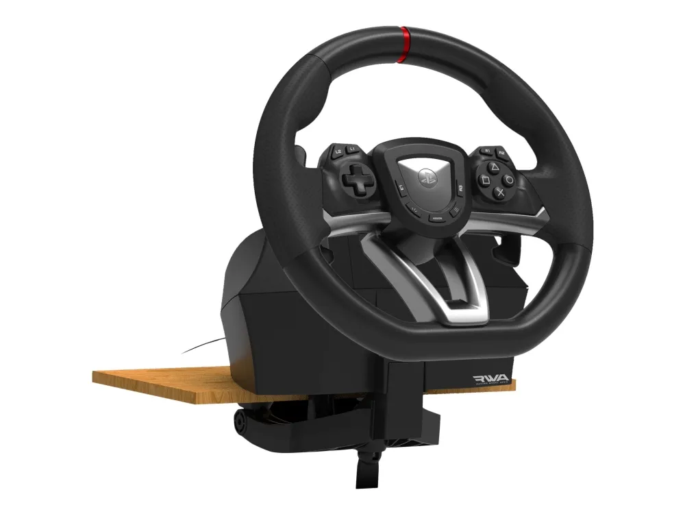 HORI APEX - Rat og pedalsæt - kablet, trådløs - for Sony PlayStation 4, Sony PlayStation 5, PC