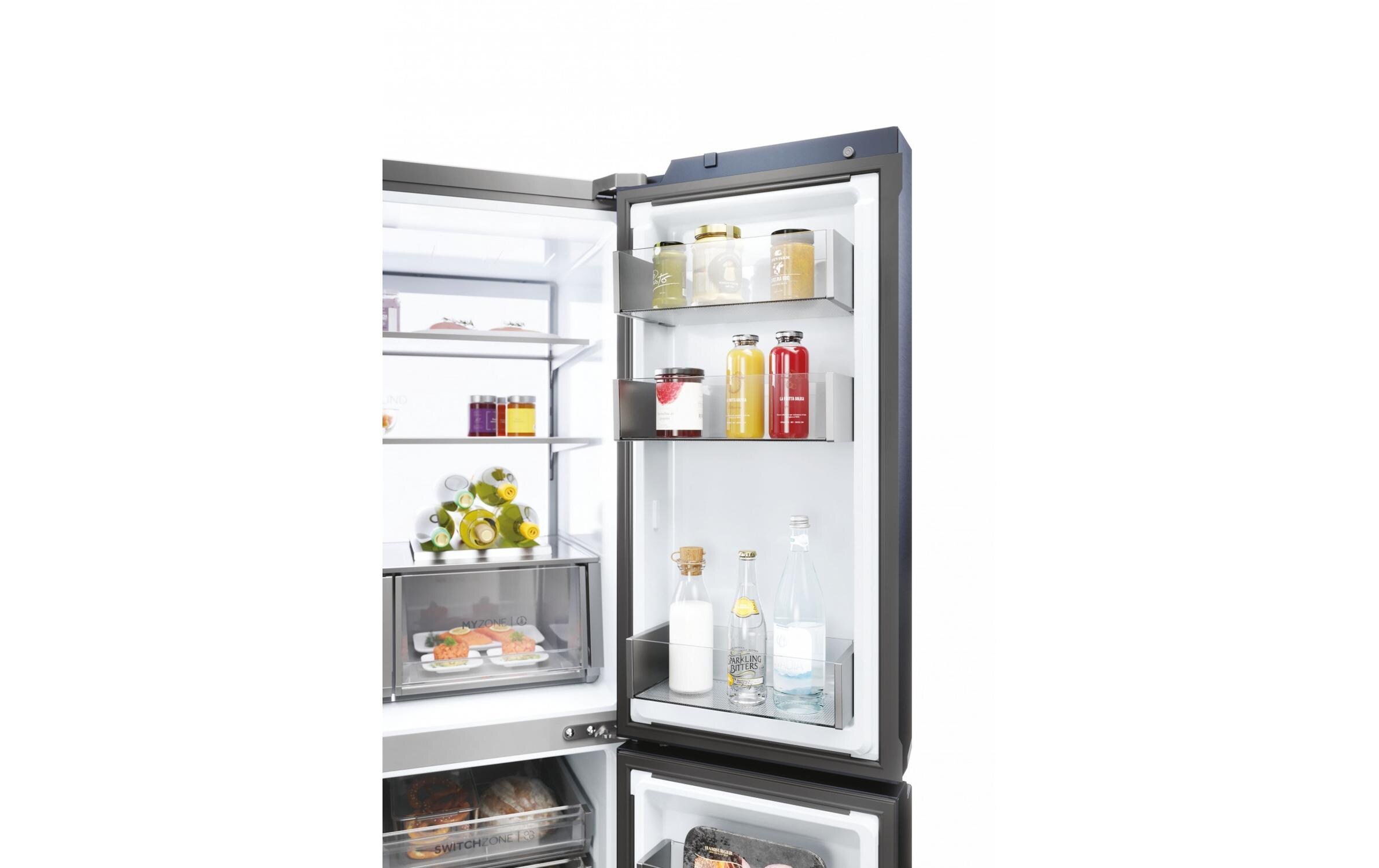 Foodcenter HCR7918EIMB Schwarz<br>Side by Side Kühlgerät