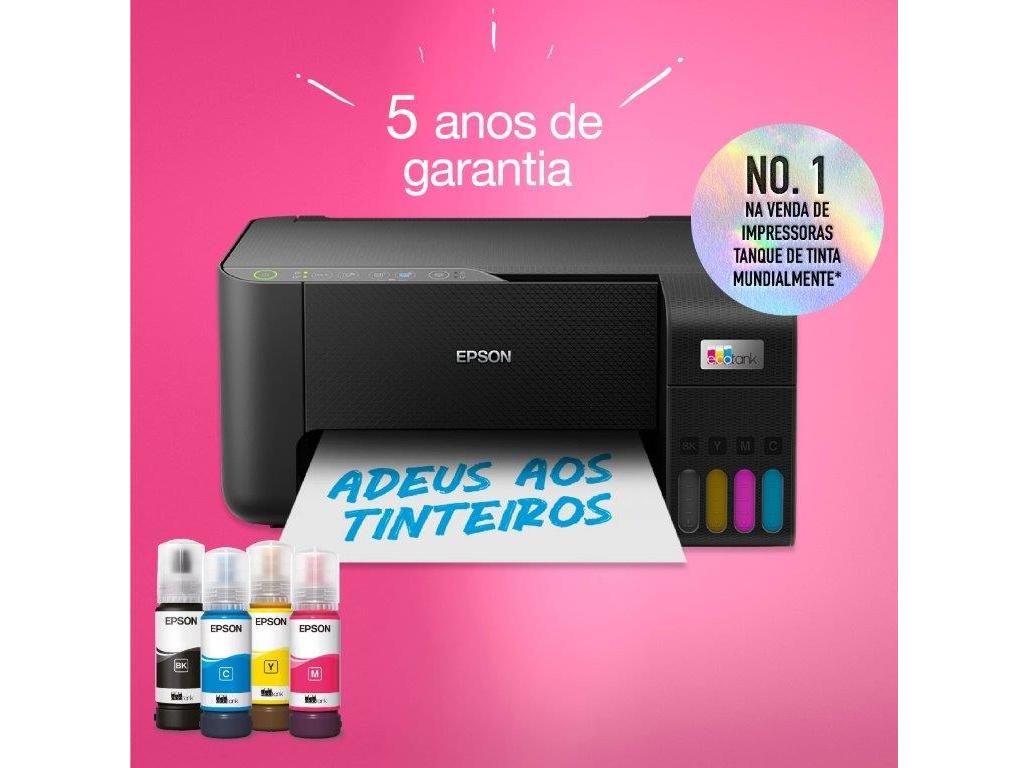 IMPRESSORA EPSON ECOTANK ET-2860 MULTIFUNÇÕES
