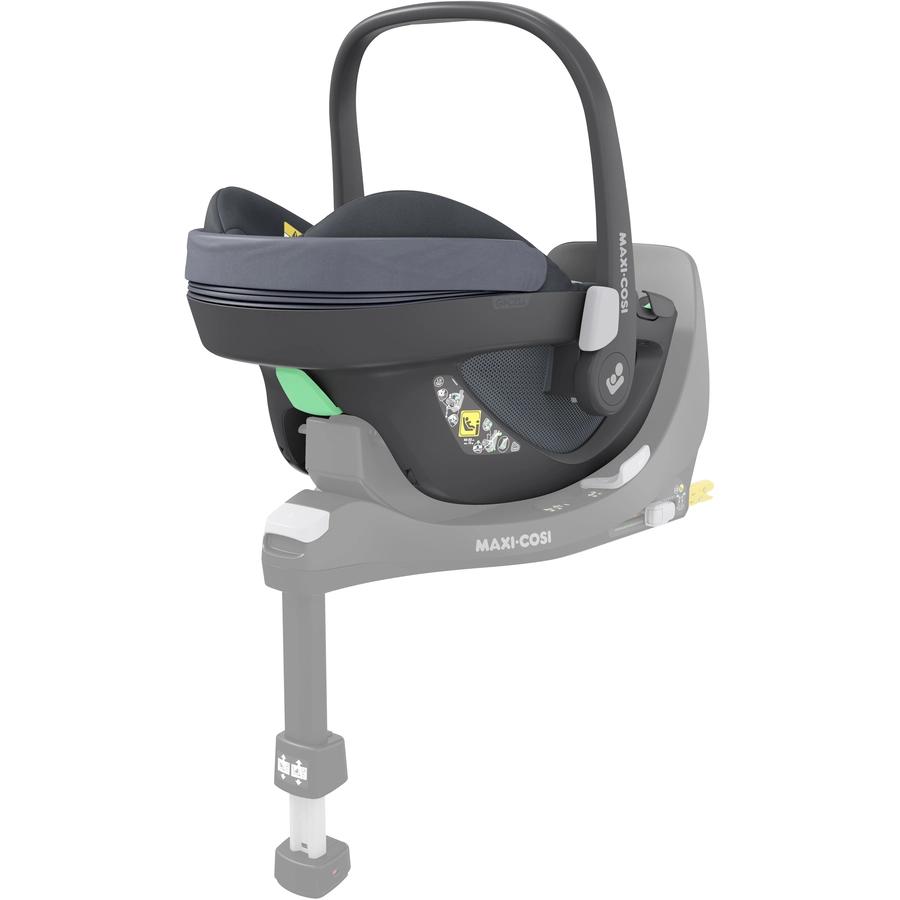 MAXI COSI Set Babyschale Pebble 360 Essential Graphite plus Basisstation FamilyFix 360