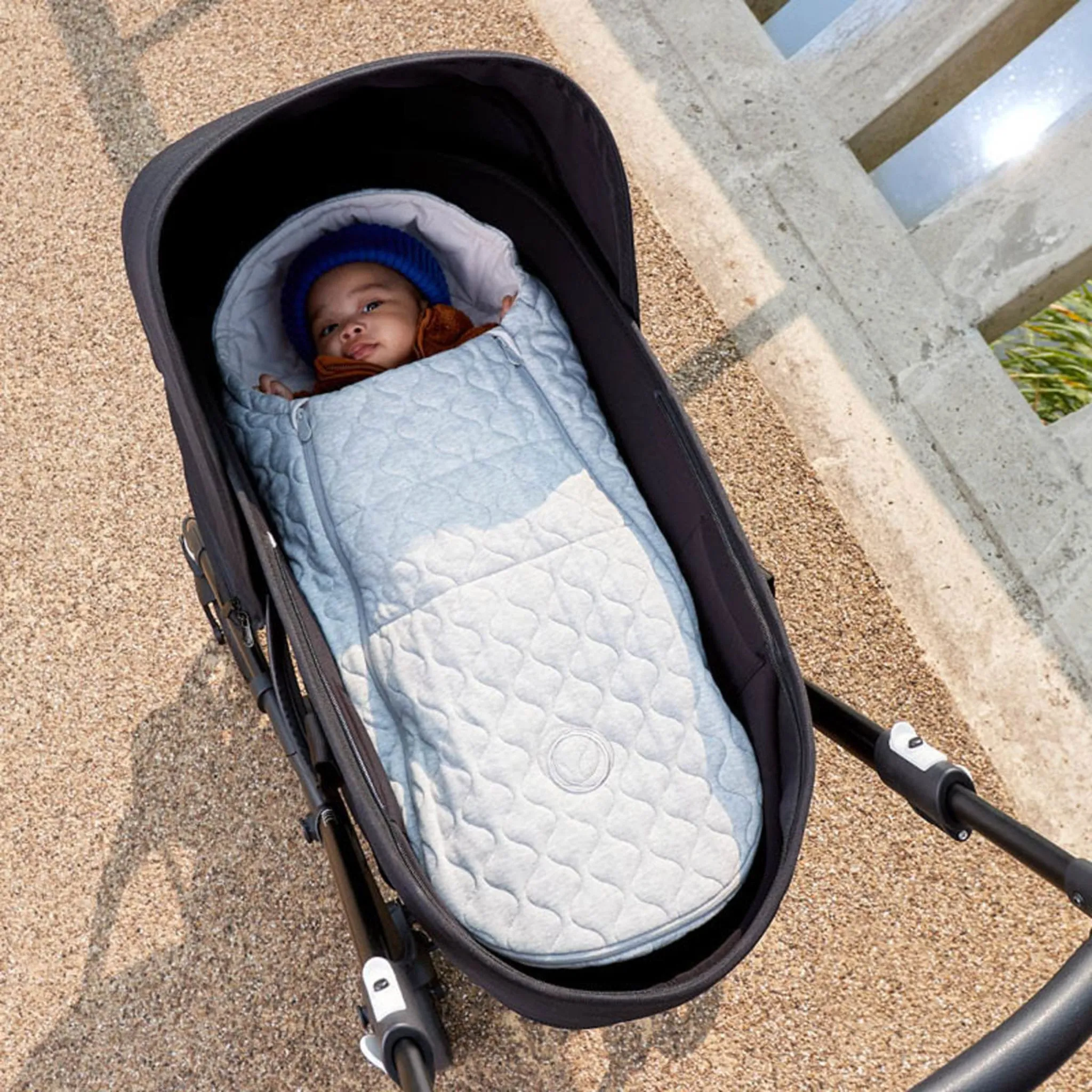 Bugaboo Insert Nouveau-Né Inlay 0-6mois - Gris Pâle