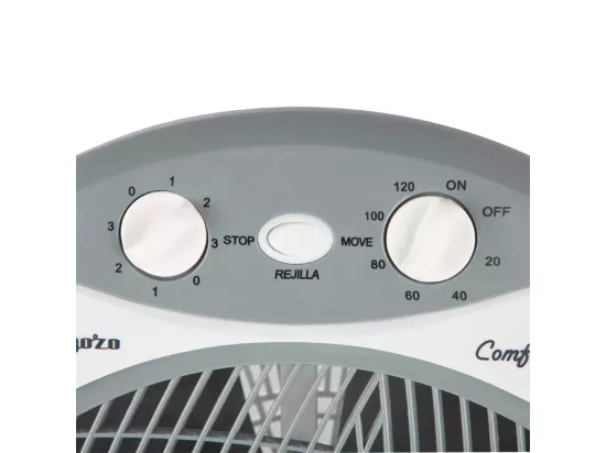 Ventilateur de Sol Orbegozo BF-1030 45W (Ø 30 cm) Blanc