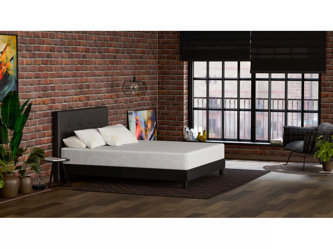 Matelas 90x190 Ondine - Mémoire de Forme Haute Qualité - Mal de Dos - Épaisseur 21 - Confortable - Solides - Douce Lune