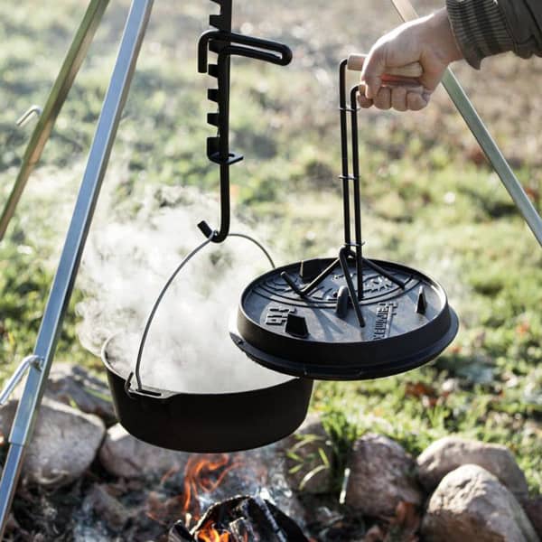 Accessoire réchaud PETROMAX LÈVE-COUVERCLE PROFESSIONNEL DARK GREY
