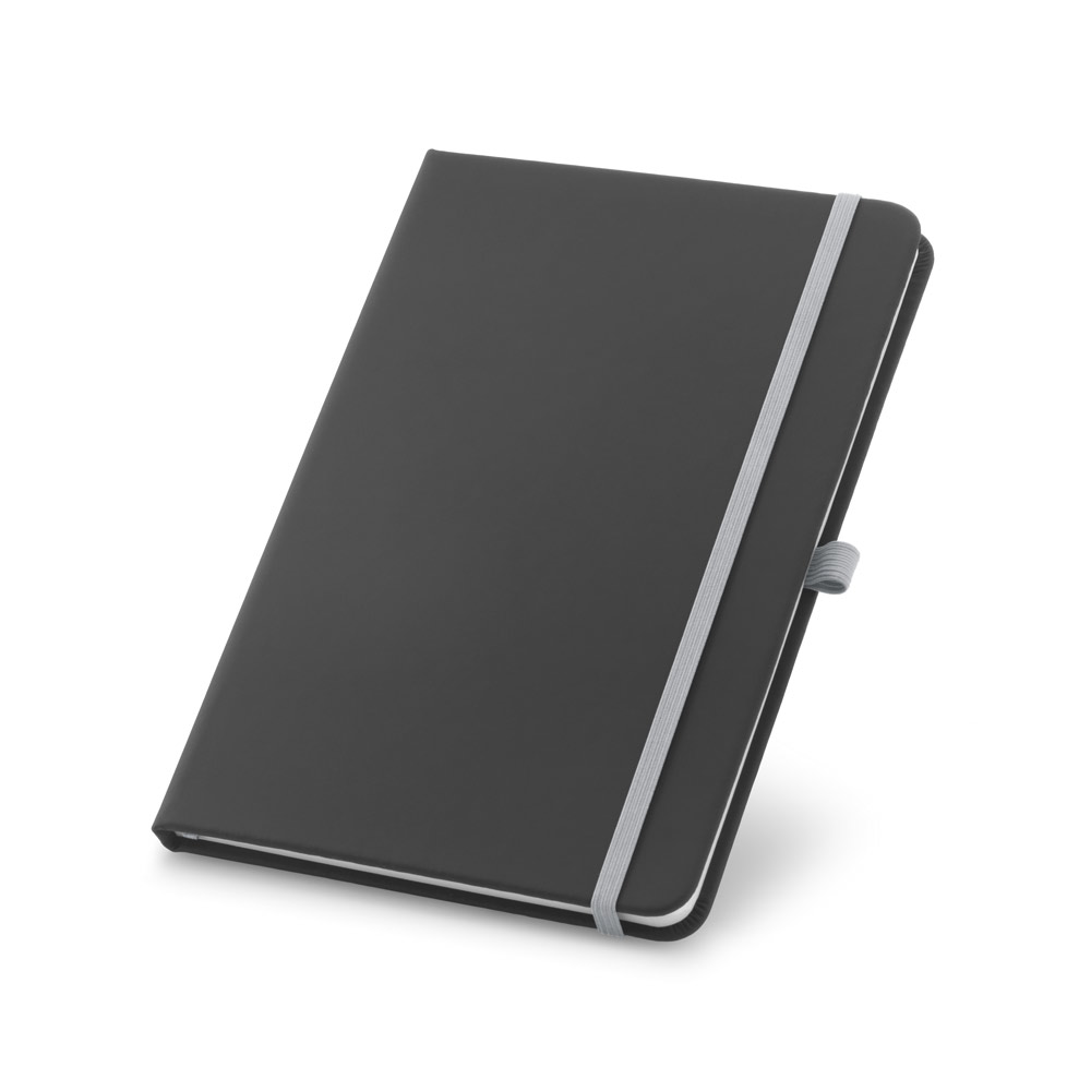 hi!dea 93717 - Bloc notes A5 en PU avec pages lignées