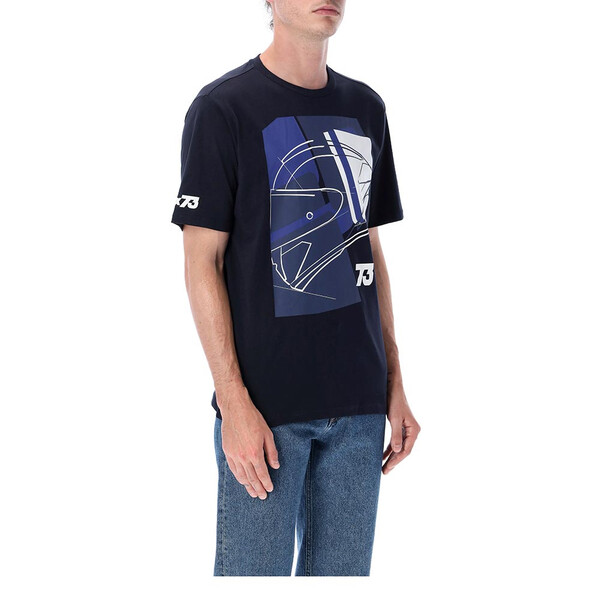 alex marquez - T-shirt Bleu