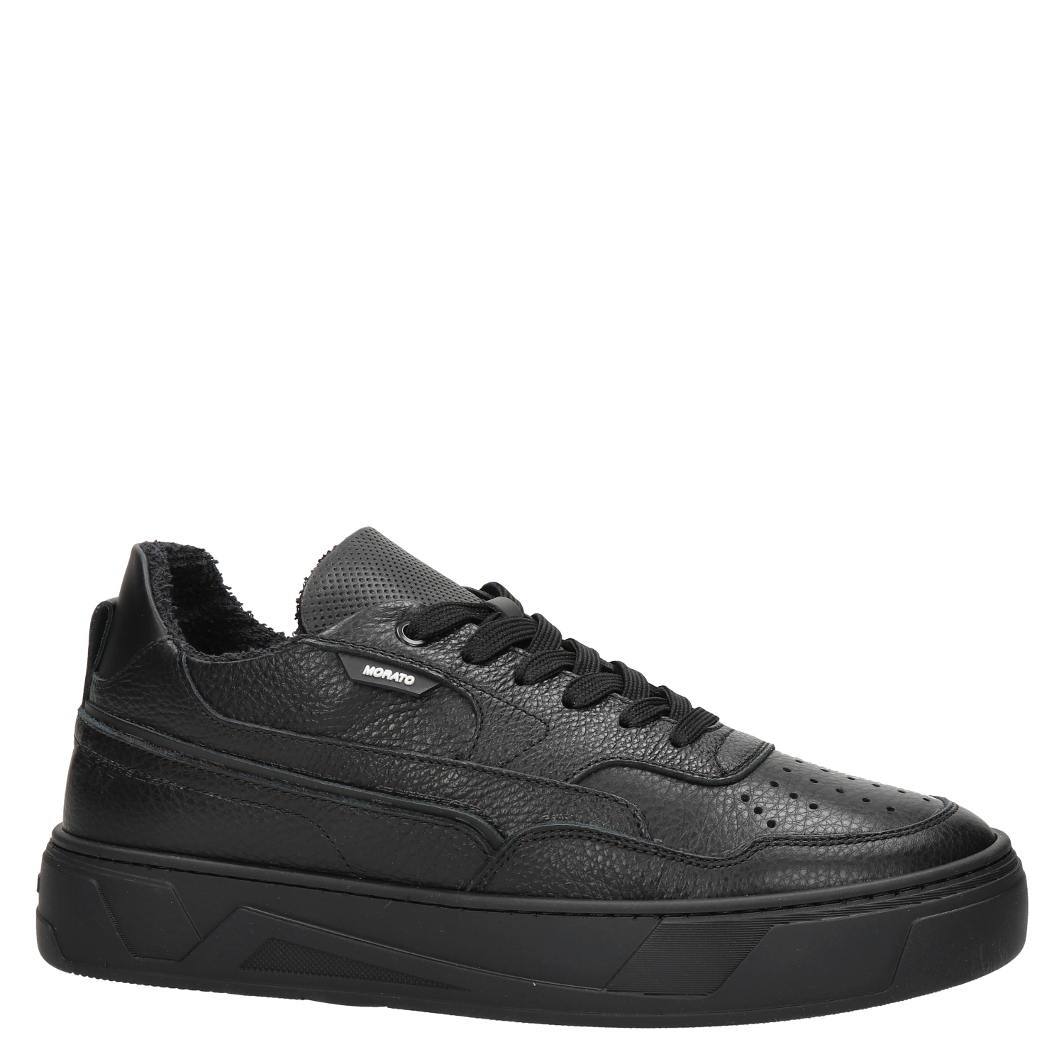 Antony Morato 707 Tumbled heren sneaker Antony Morato Zwart