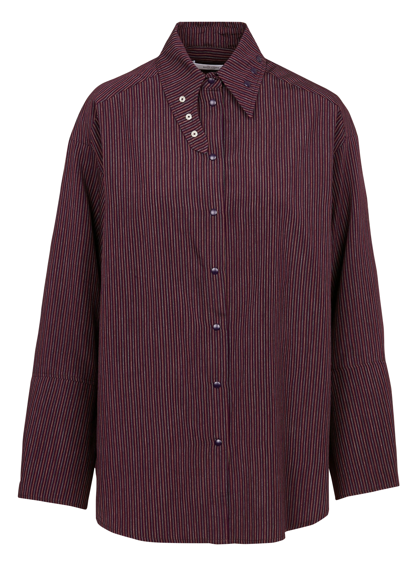 ALLY - Chemise ample col classique | Rouge
