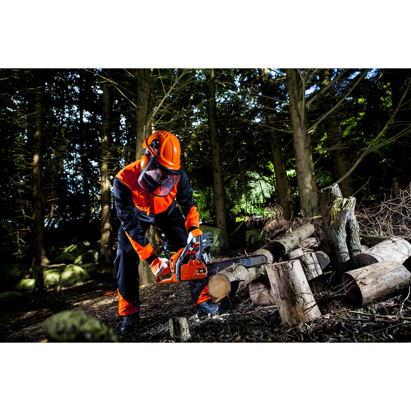 Portwest bosbouw hoofd- en gehoorbescherming oranje, 29dB SNR