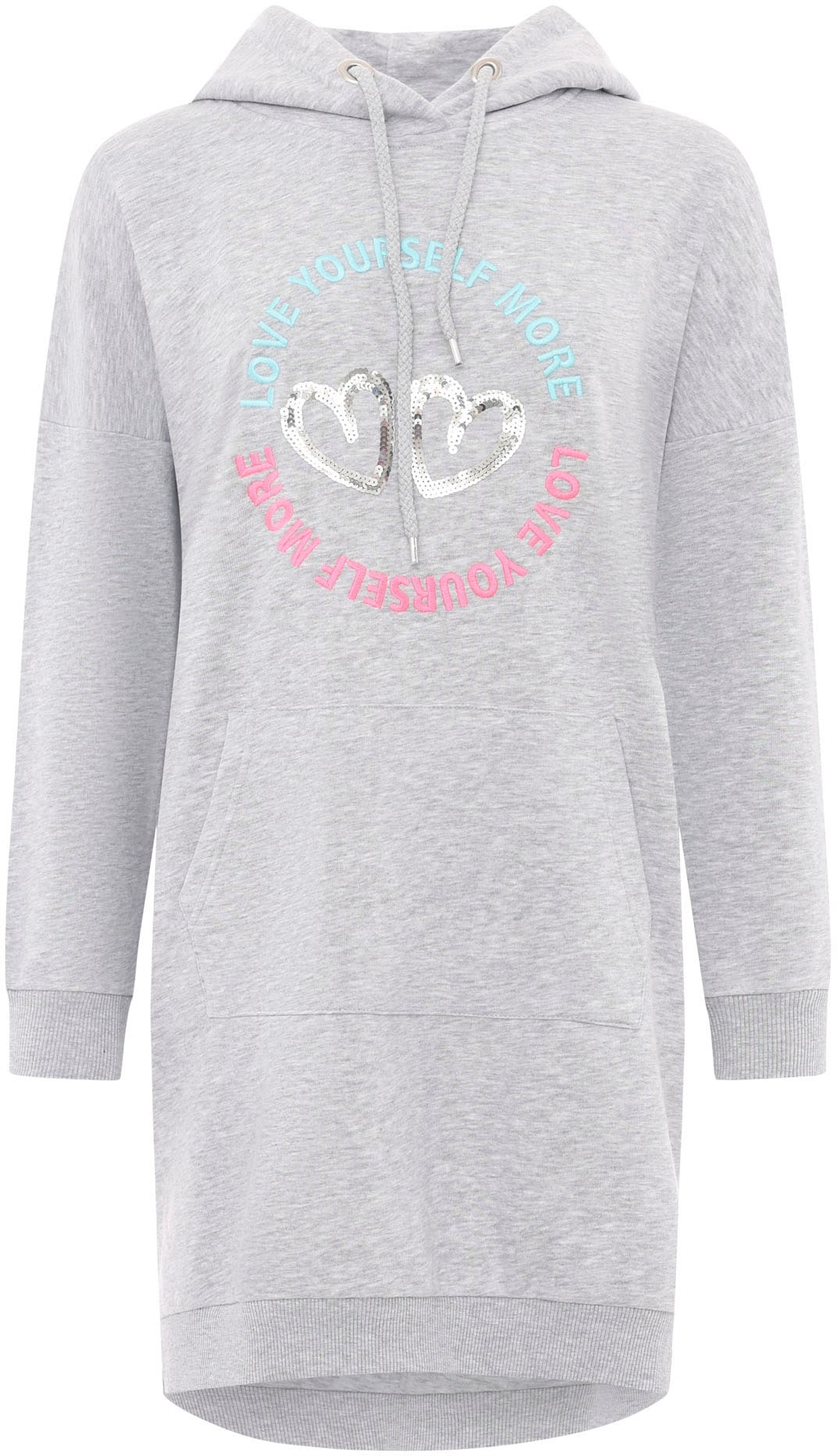 Zwillingsherz Sweatkleid »