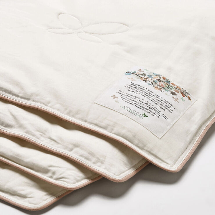 Cocoon COCOON junior silkedyne, Mulberry Peace Silk - 100x140 cm Natural