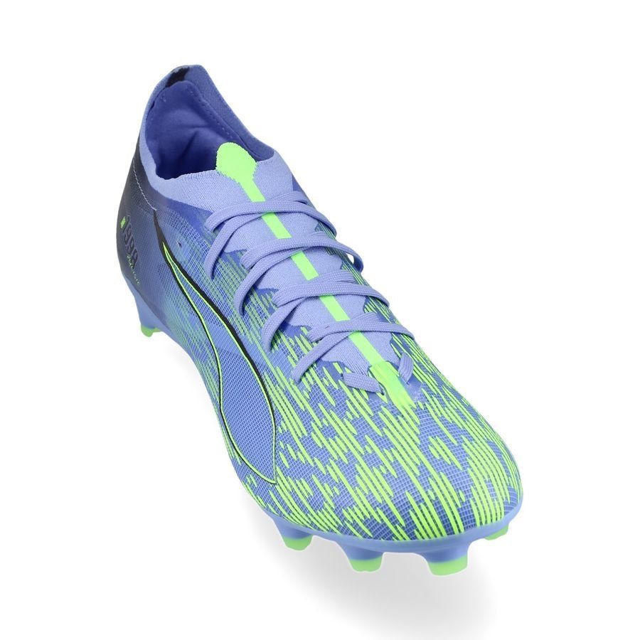 PUMA Ultra 5 Match FG/AG Christian Pulisic Chasing the Dream - Violet/Vert/Noir ÉDITION LIMITÉE