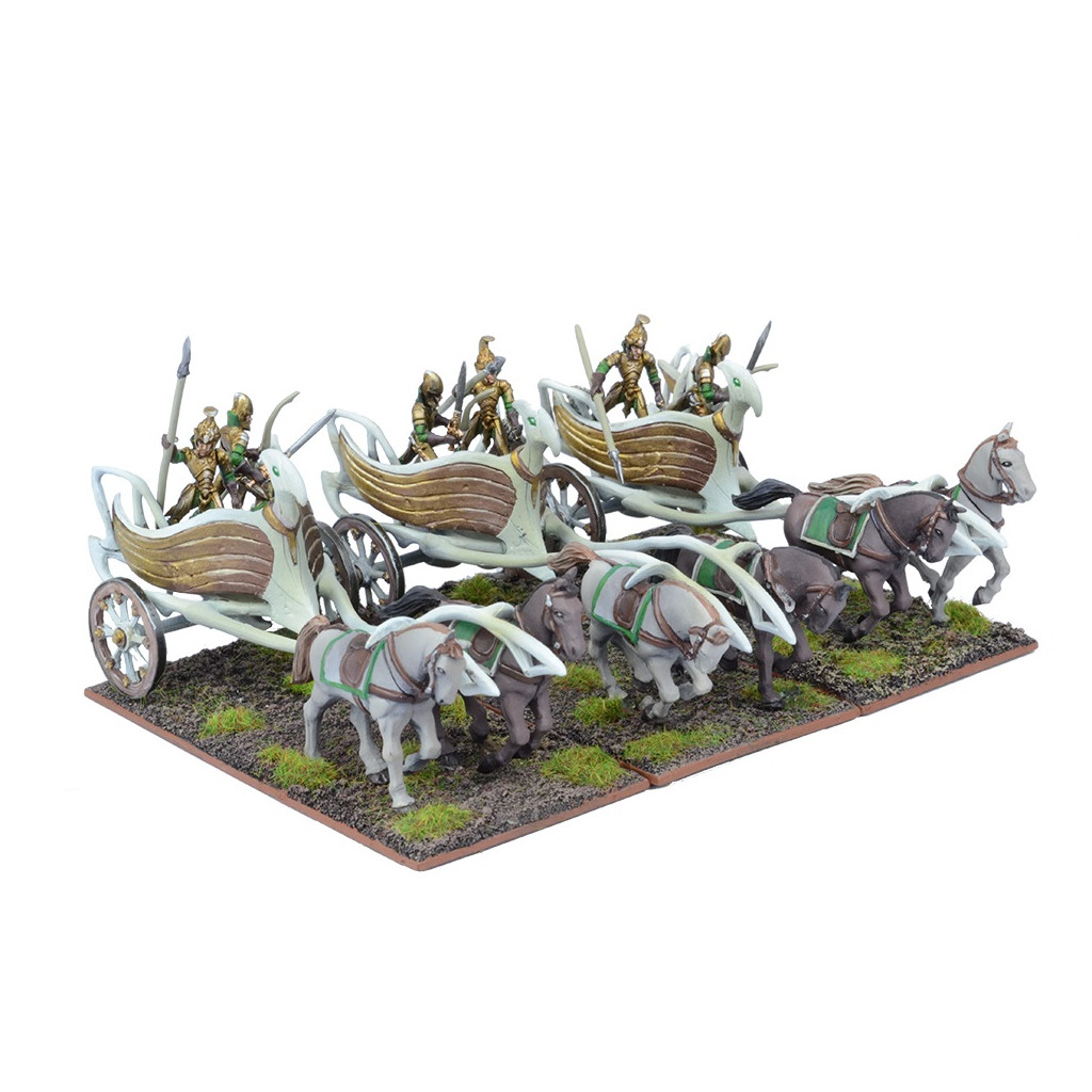 Kings of War - Elf War Chariot Regiment