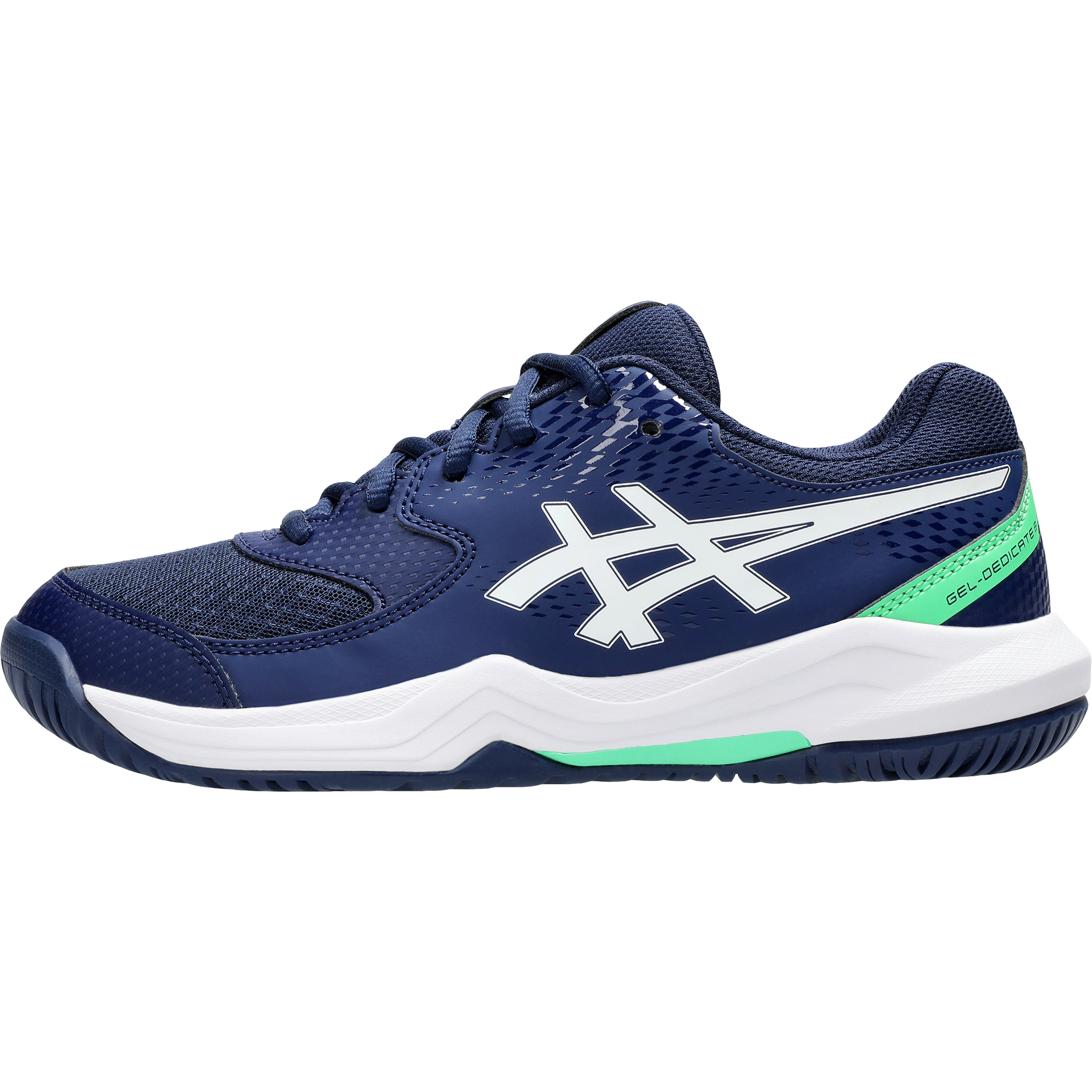 ASICS Gel-Dedicate 8 GS Tennisschuhe Kinder blue expanse