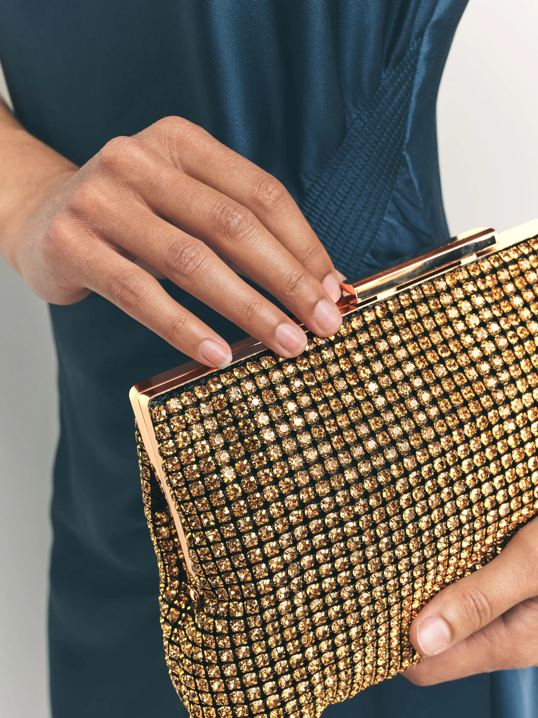 Goud - Glinsterende clutch