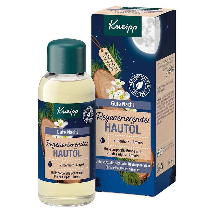 Kneipp regenerierendes Hautöl Gute Nacht, 100 ml
