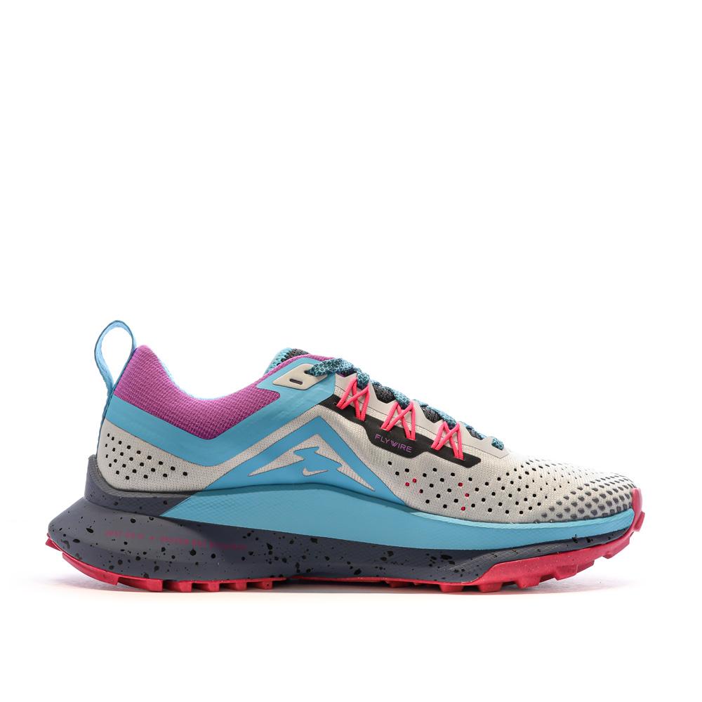 Nike Chaussures de Trail Blanc/Bleu Femme Nike Pegasus Trail 4