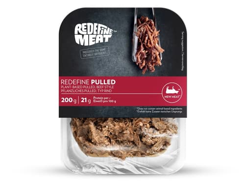 Redefine Meat Pflanzliches Pulled, Typ Rind VEGAN