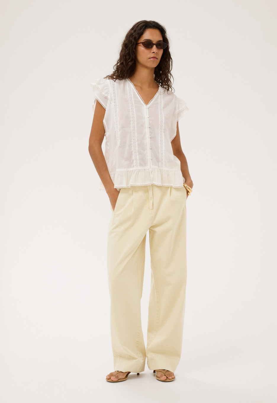 Soaked Ninnia Wide Leg Jeans