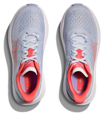 Chaussures Running Hoka Mach 6 Bleu/Rose Femme