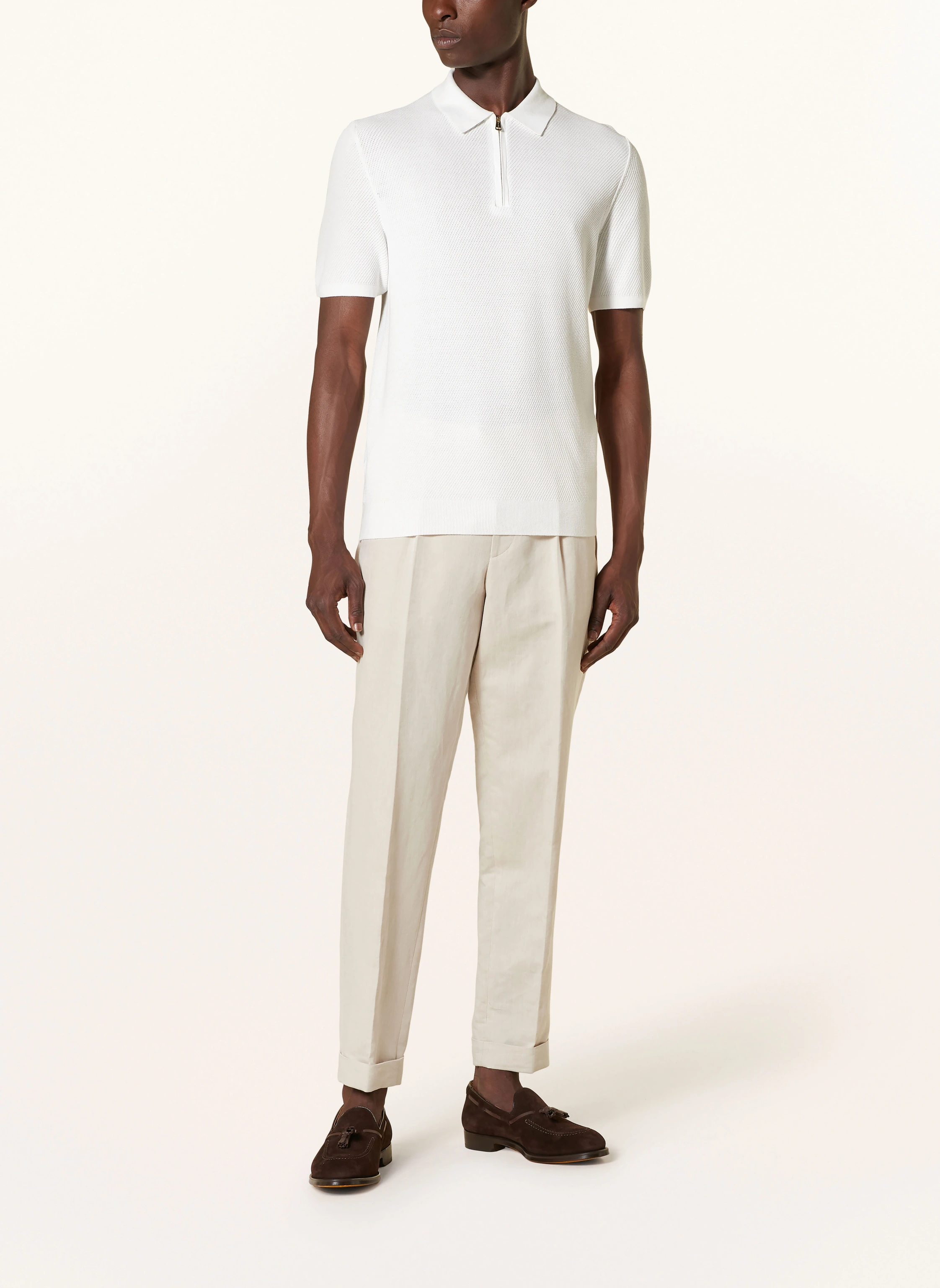 REISS Strick-Poloshirt IVOR