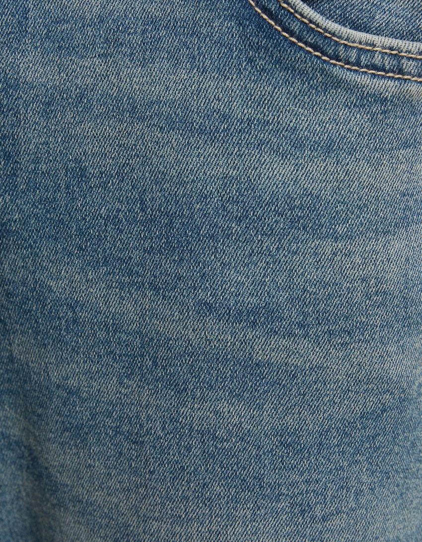 calças jeans super skinny