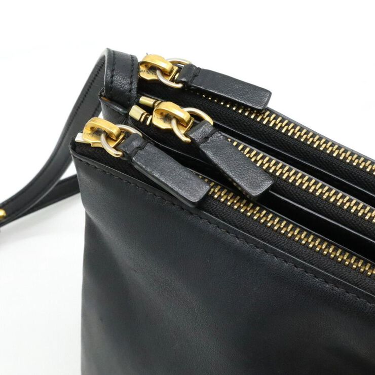 Celine Vintage Celine Crossbody Bag Black