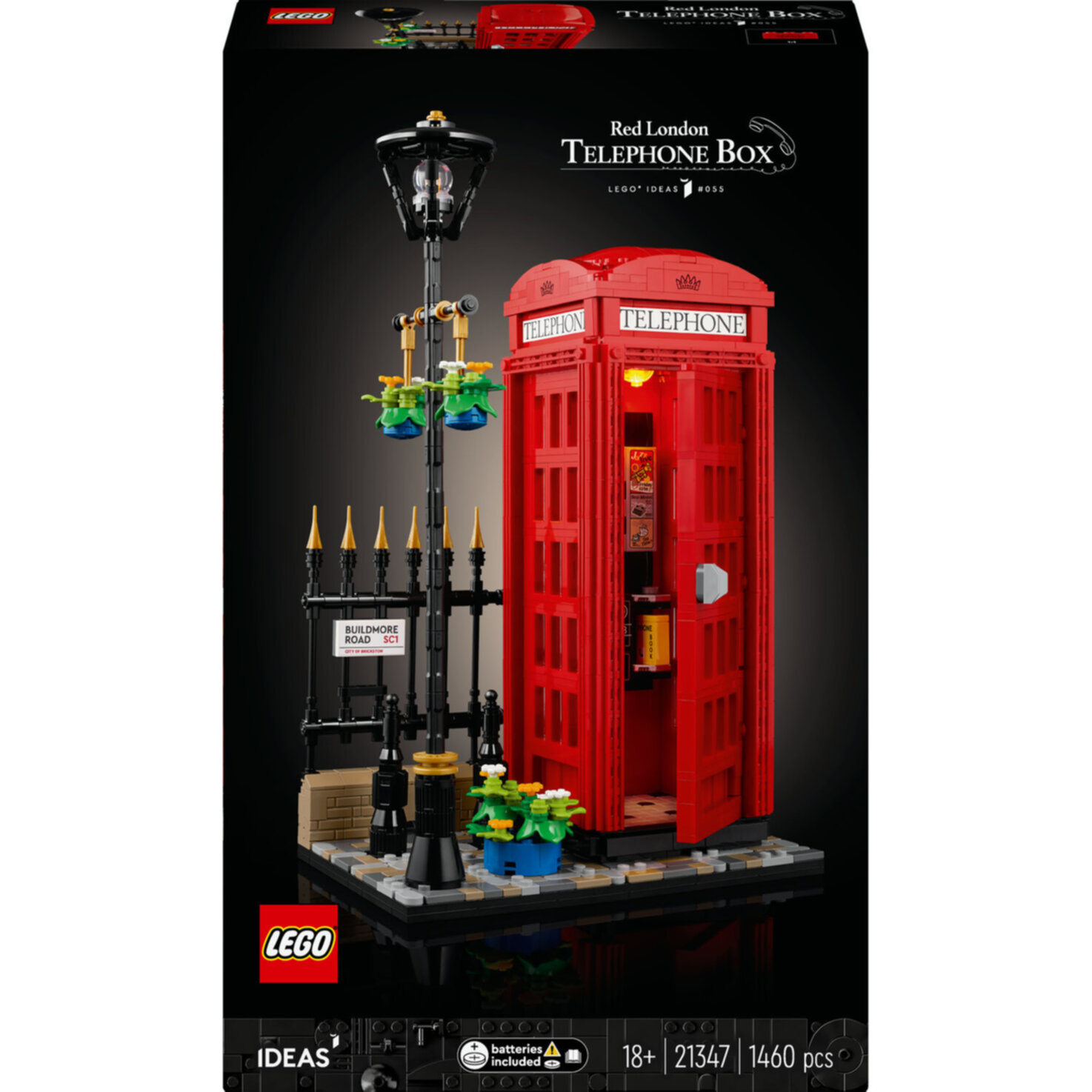 LEGO® Ideas 21347 Rote Londoner Telefonzelle