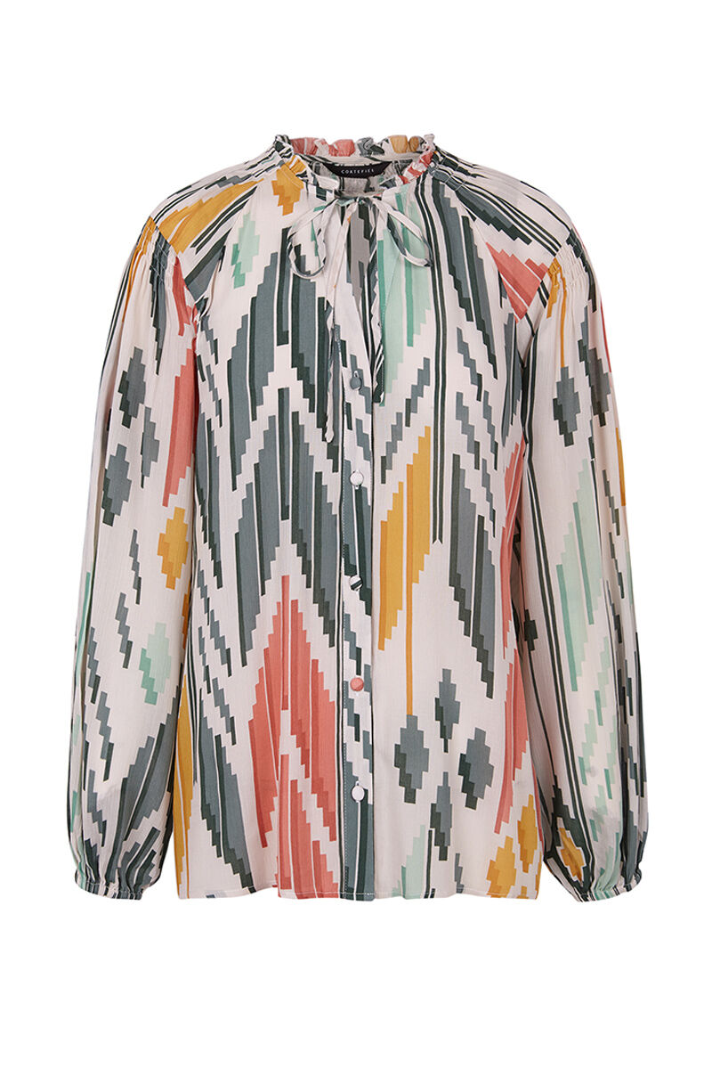 Camisa estampada - Multicolorida