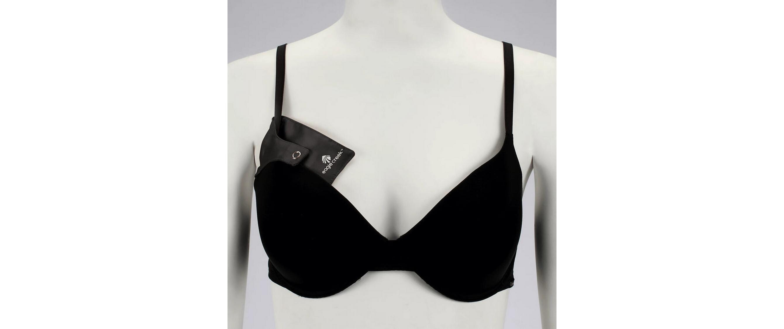 Silk Undercover Bra Stash SchwarzSicherheitstasche