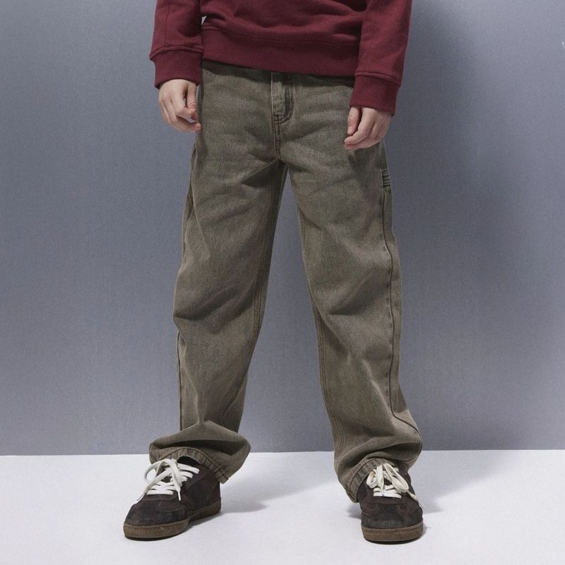 NAME IT - NKMRYAN STRAIGHT JEANS - Jongens - Afgedragen Look - Regular Fit