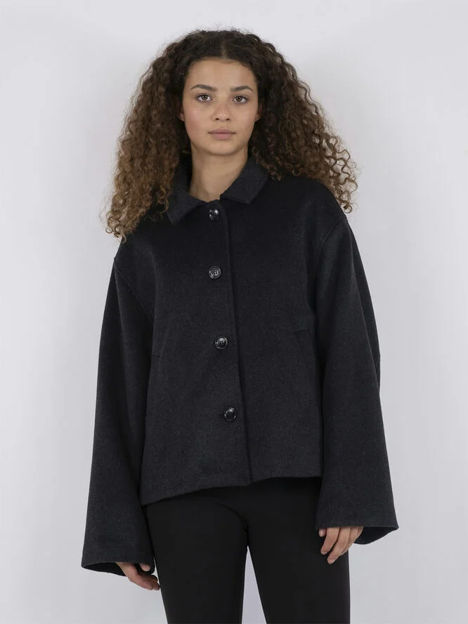 Neo Noir Hamra Wool Jacket Antracit