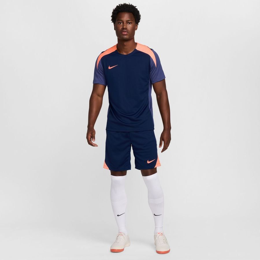 Nike T-shirt d'Entraînement Dri-FIT Strike - Bleu/Dark Purple/Orange