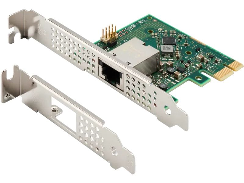 Intel Netzwerkkarte I226-T1 PCI-Express x3.1 (5 GT/s) Ultrakompakter Ethernet-Adapter für Hochleistungs-PCs und Workstations, die eine Bandbreite von mehr als 1 GbE benötigen