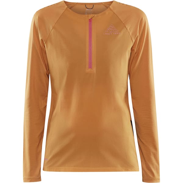 T-shirt trail CRAFT PRO TRAIL WIND LS TEE W DESERT