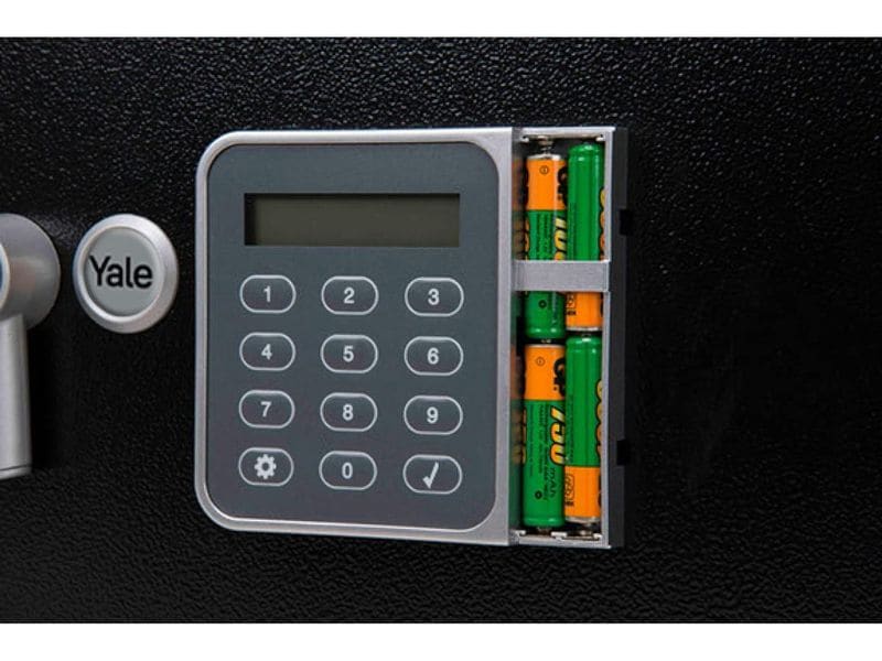 Yale Tresor Value Safe Gäste, 24 l Tresor mit Tastenfeld