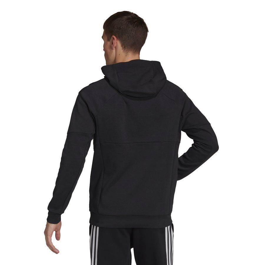 adidas Sweat à Capuche Designed for Gameday - Noir/Blanc