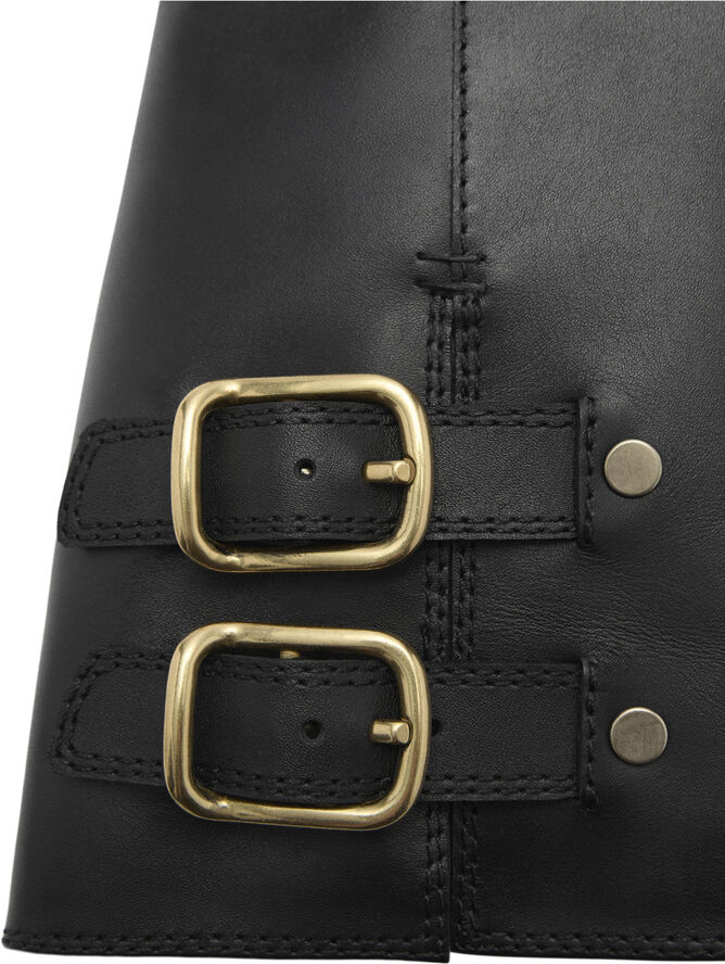 MANGO ANKLE BOOTS. -- CORO Black