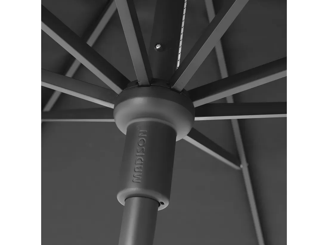 Parasol Paros II Luxe 300 cm Gris