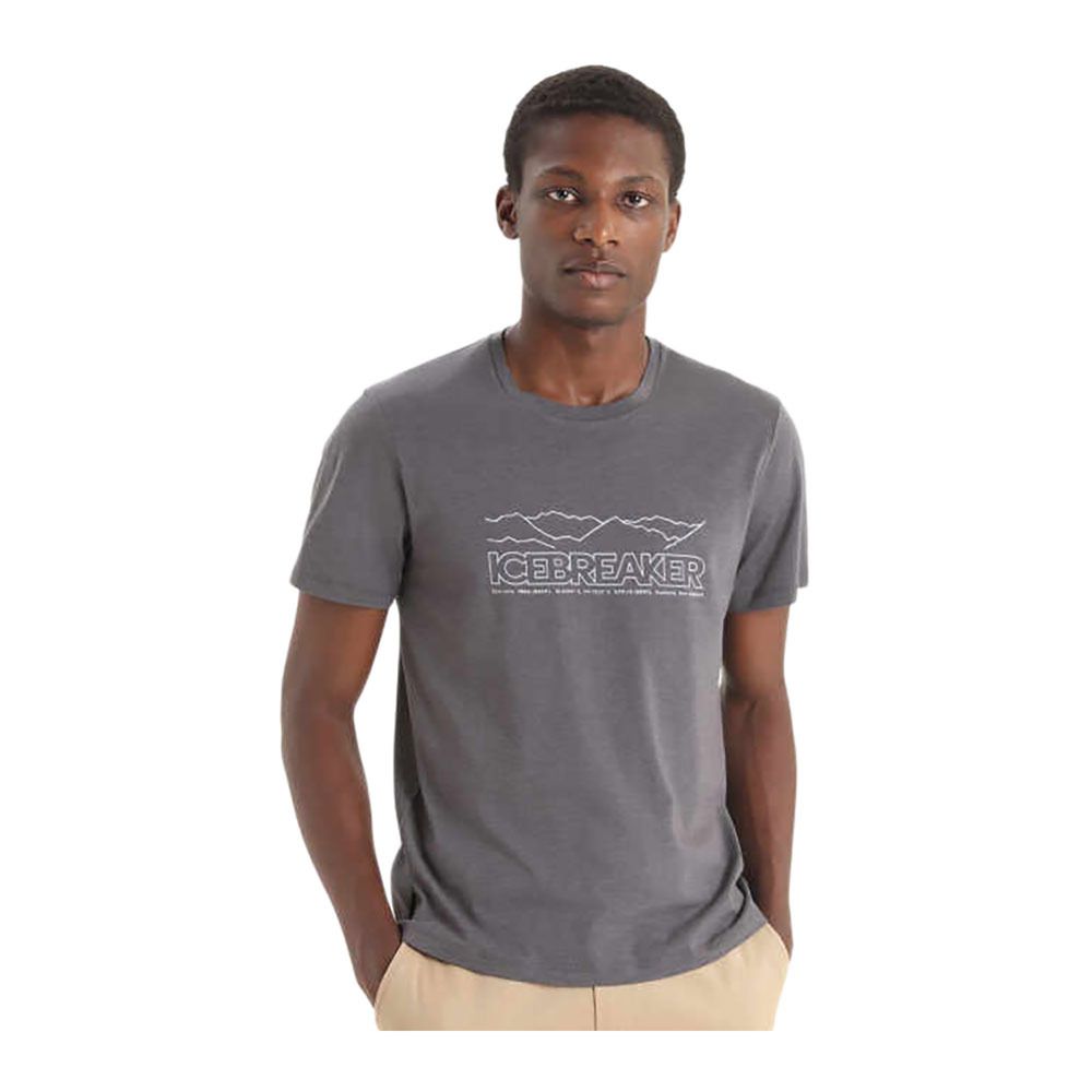 Icebreaker CENTRAL CLSSIC IB - Tee-shirt Homme monsoon