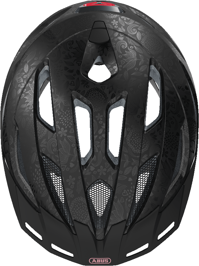 ABUS Urban-I 3.0 cykelhjelm LED Flower Art