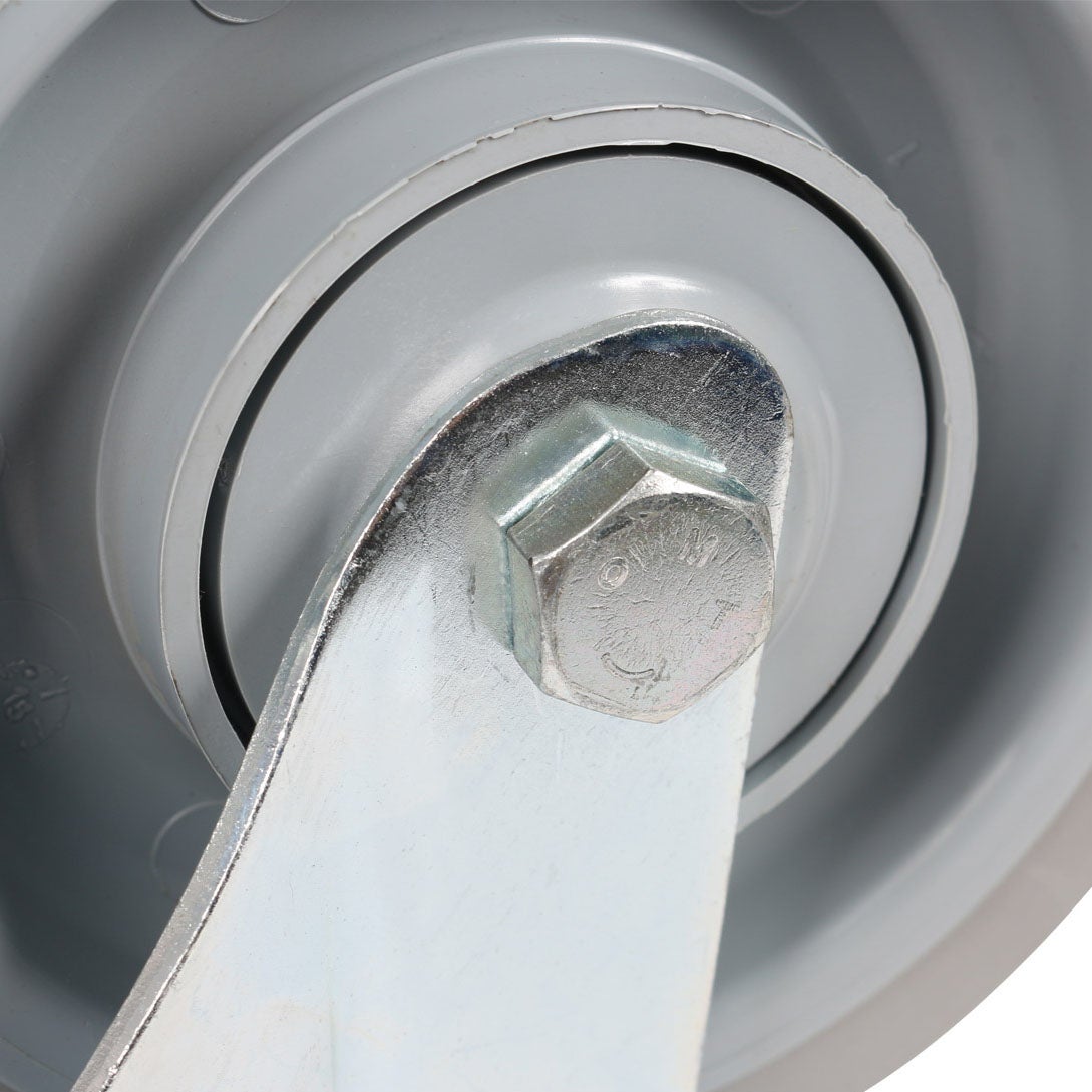 TENTE 3470 UFP 160 P63 grijs zwenkwiel 160 mm