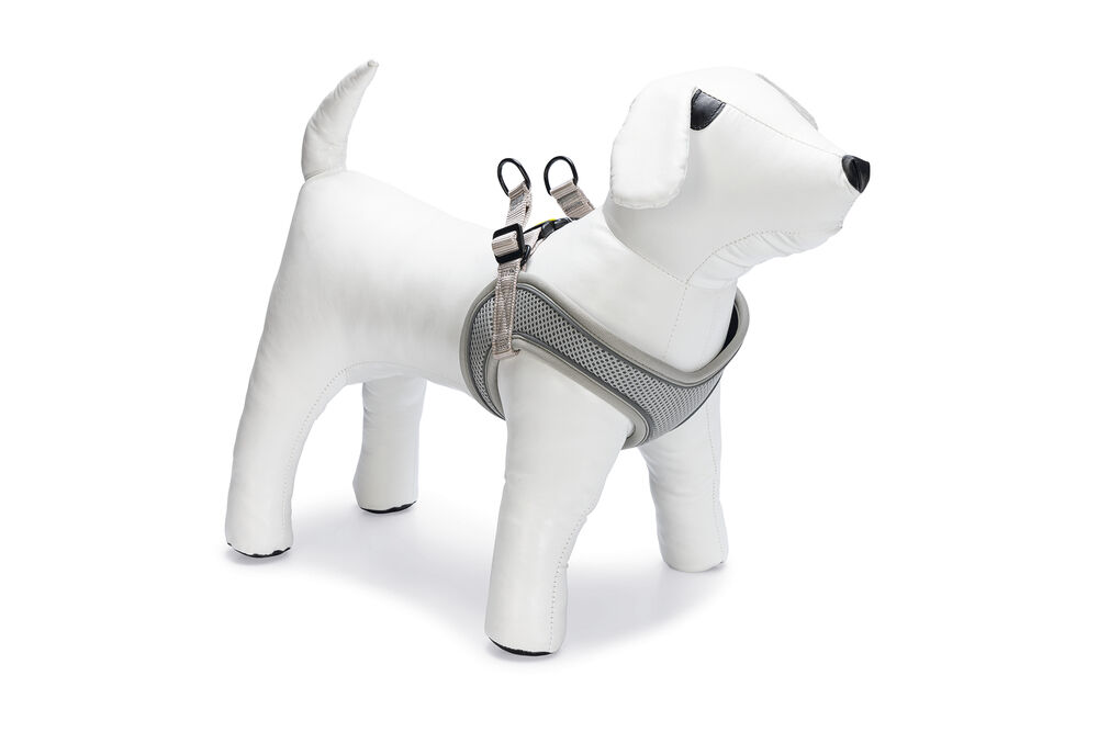 Beeztees Parinca Instaptuig - Hondentuig - grijs - 30 tot 35 cm