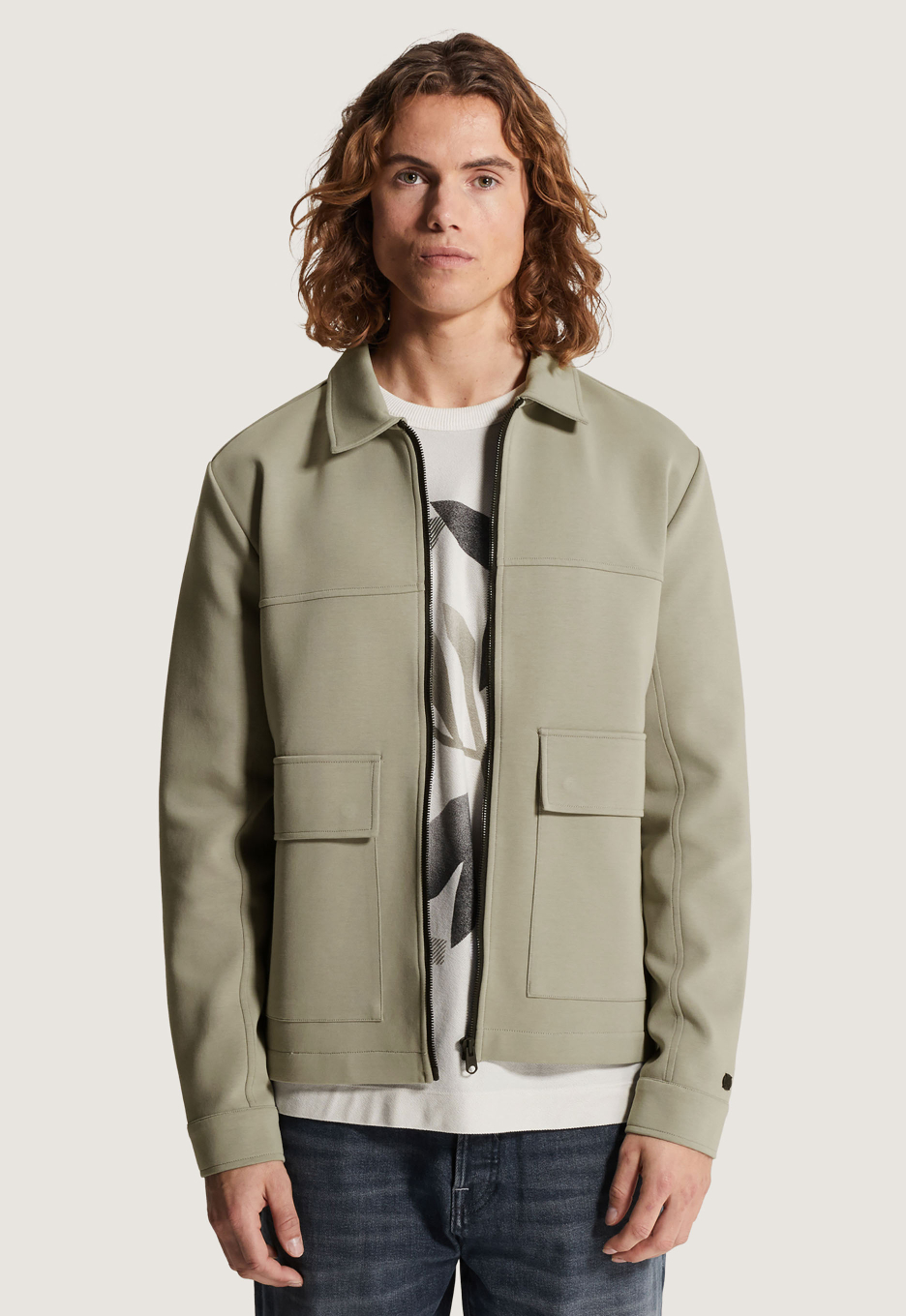 Cast Iron Regular Sweat Jacket